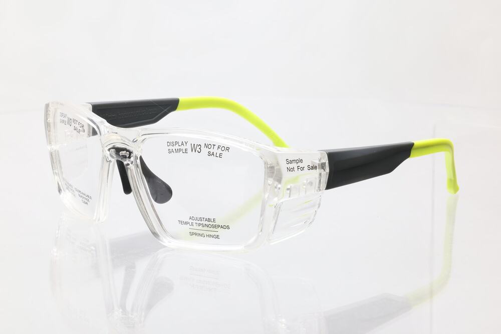 Hudson Optical W Series W3 Safety Glasses FRAMES ONLY - NEW/WITHOUT TAGS - READ